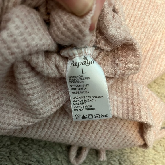 🎁 Papaya Cute Pink Sweater - Picture 6 of 6